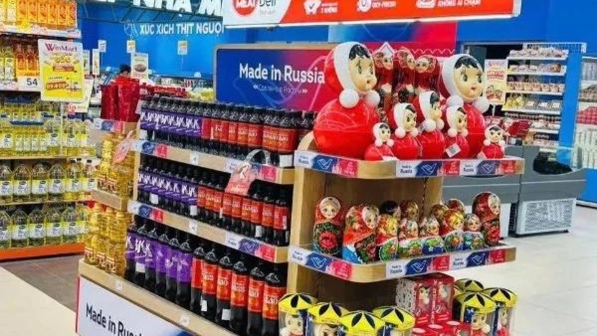 Тамбовские неваляшки вышли на рынок Вьетнама и появились в новом корнере "Сделано в России"