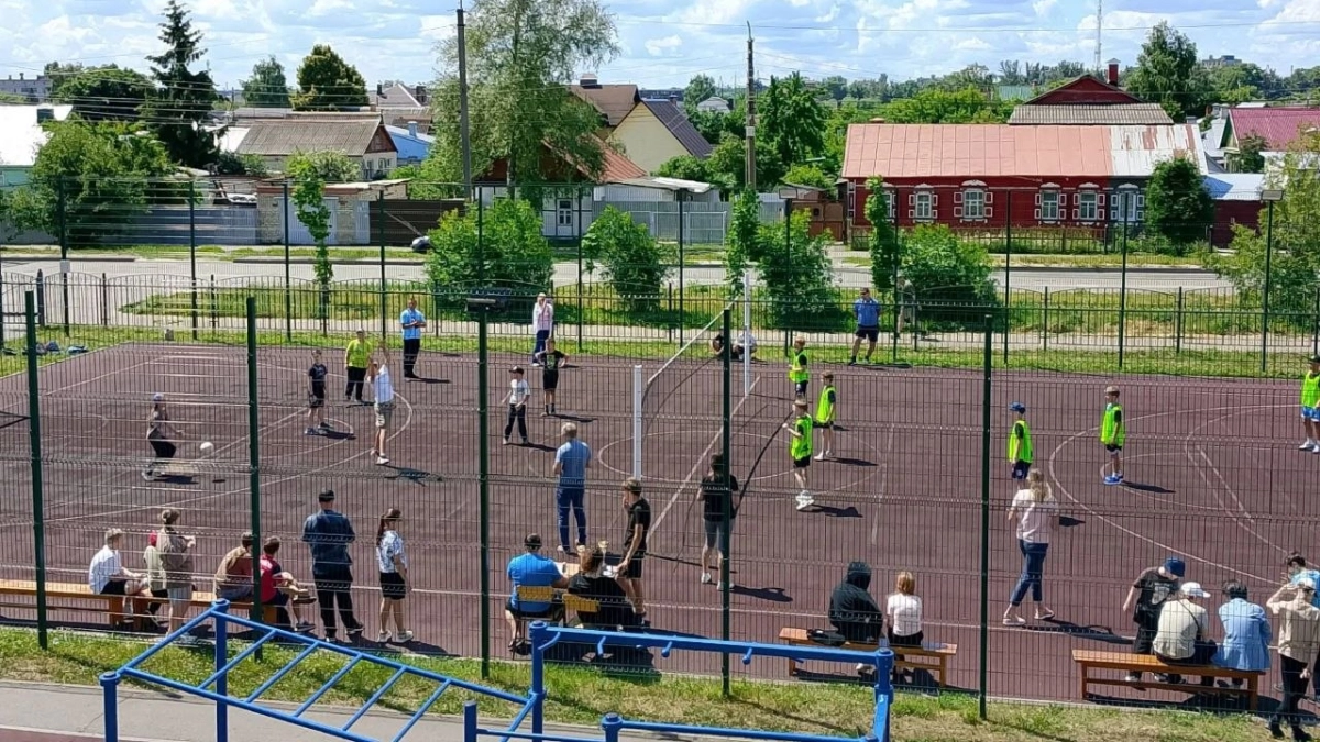 В Тамбове определили победителей турнира по пионерболу среди пришкольных лагерей