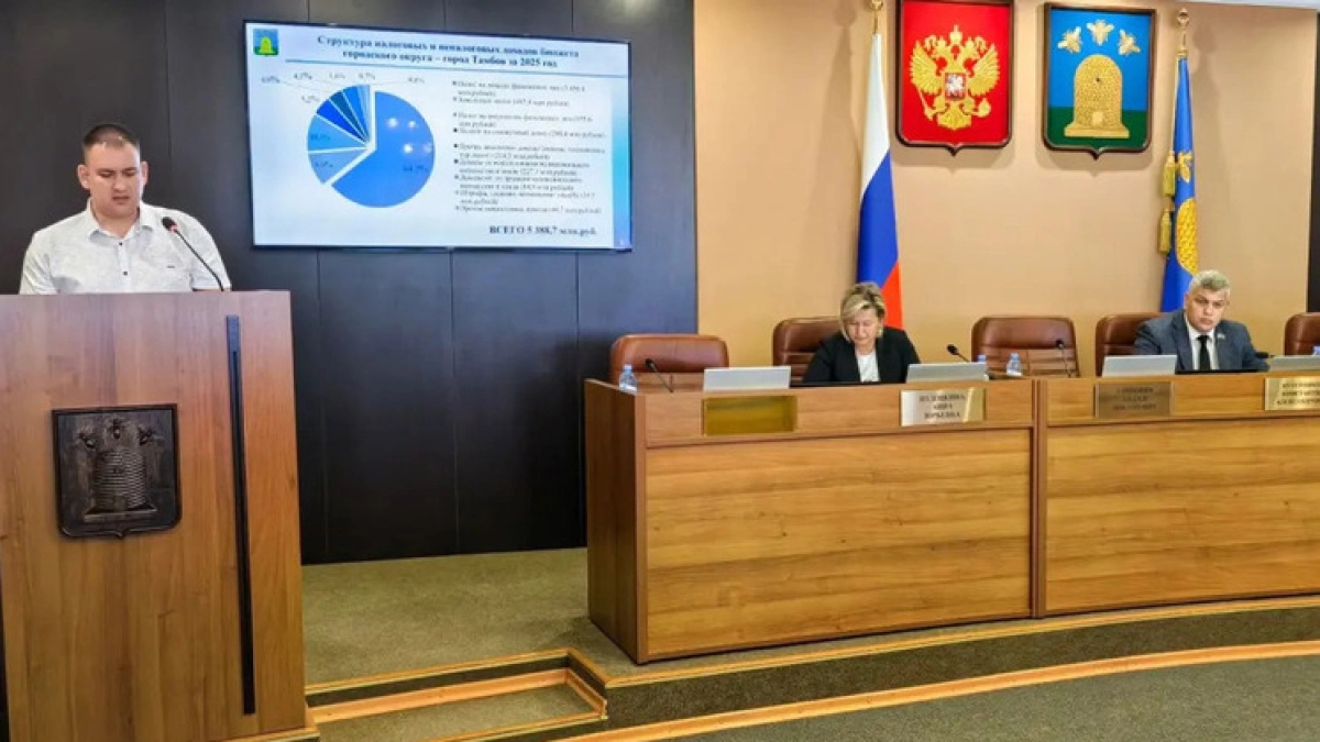 В Тамбове утвердили планы по развитию транспорта и ремонту мостов до 2029 года