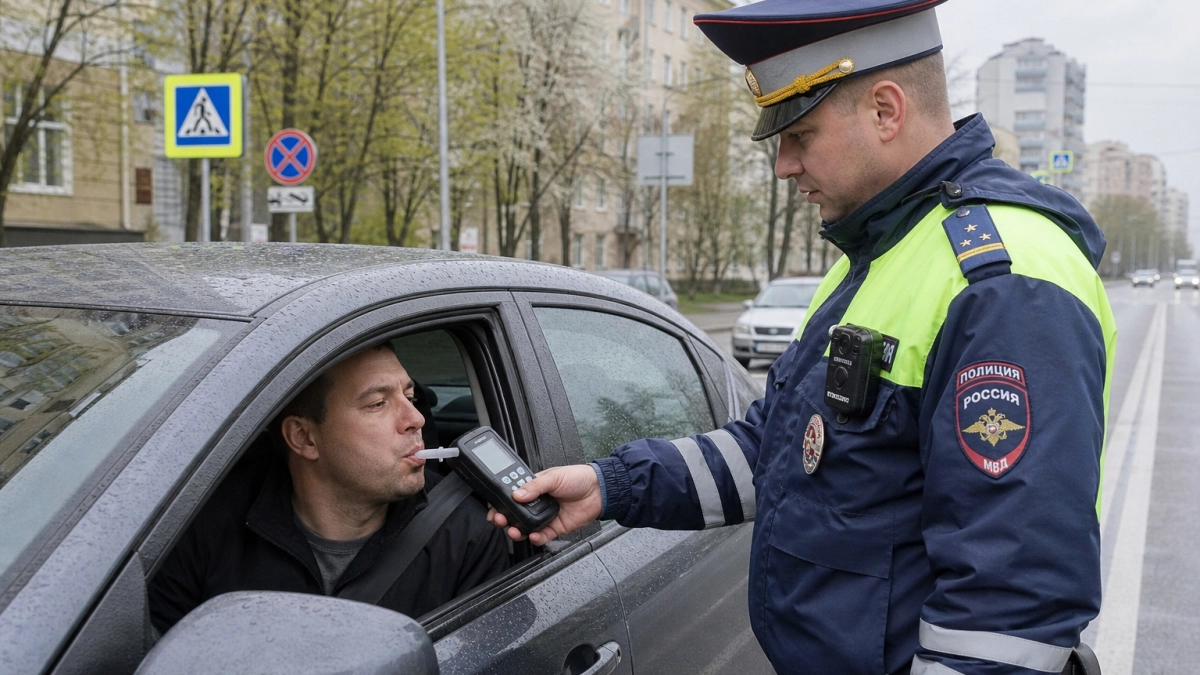 Как вести себя водителю, если инспектор ДПС предлагает "дунуть в трубочку": одно маленькое условие все меняет 