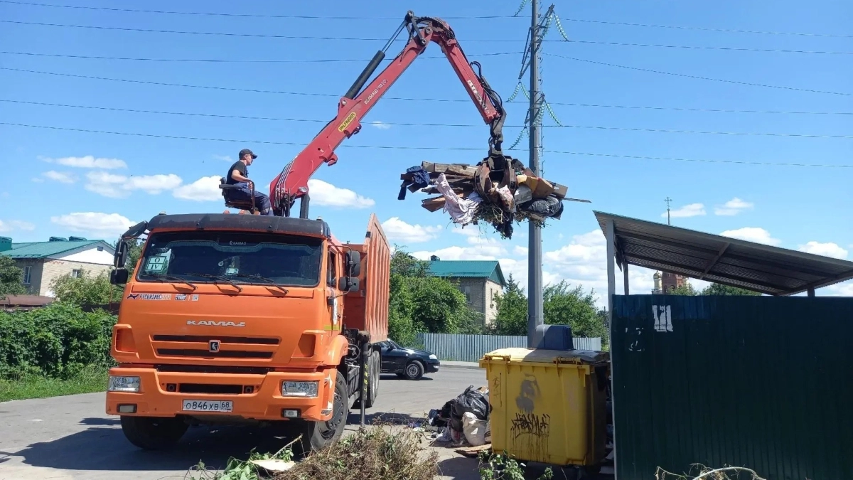 В Тамбове расходы на вывоз мусорных навалов выросли почти в четыре раза