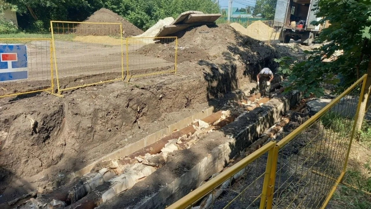 В Тамбове обновят 10 километров теплосетей на улице Астраханской