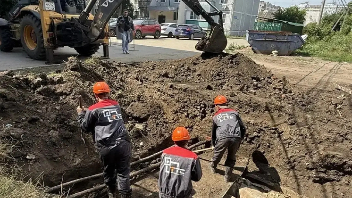 В Тамбове будет проложено около 15 километров новых труб