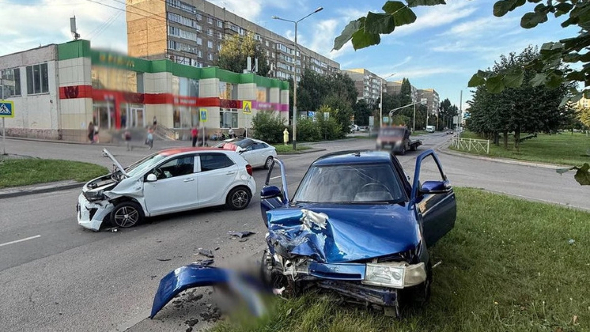 В Тамбове 22-летний пассажир пострадал в ДТП на улице Магистральной