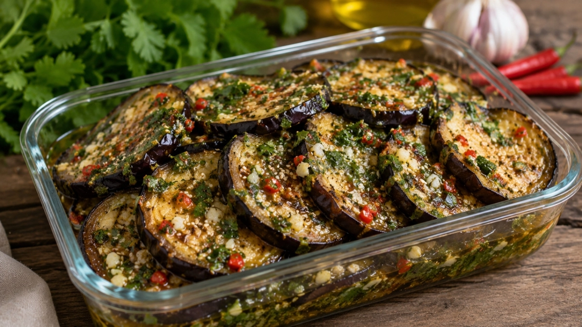 Баклажаны больше не жарю: запекаю, а потом мариную - вкуснотища без тонны жирного масла