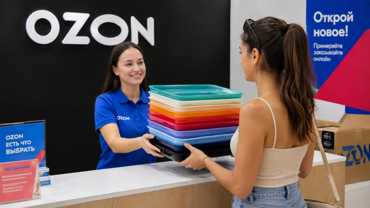 Скупаю на Ozon дешёвые подносы по 226 рублей и везу на дачу: вот как их использую для работы, декора и садовых дорожек