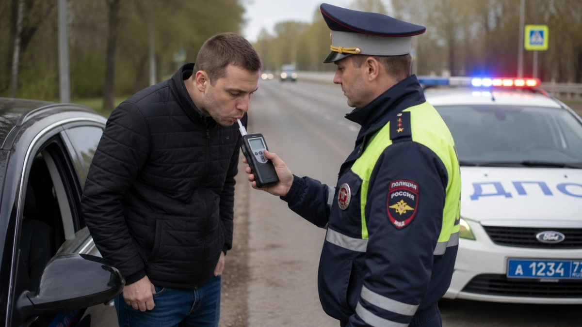 Как правильно отвечать на требование инспектора ГАИ "дунуть в трубочку": одно маленькое условие меняет всё