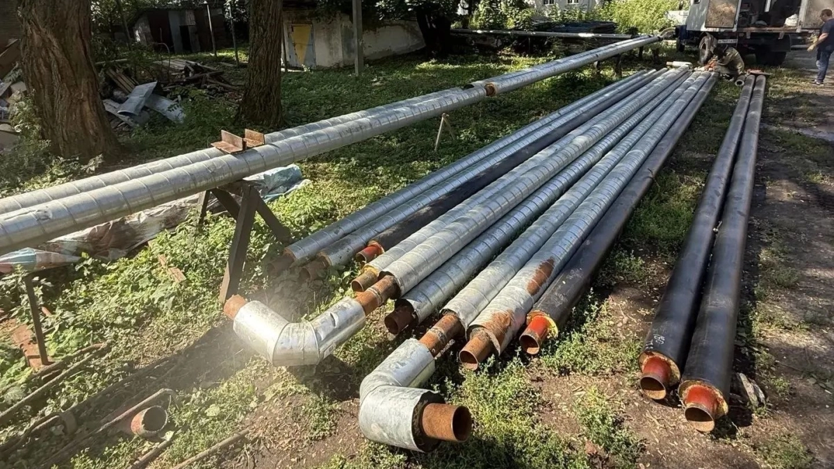 На улице Гоголя в Тамбове заменят более 250 метров теплосетей