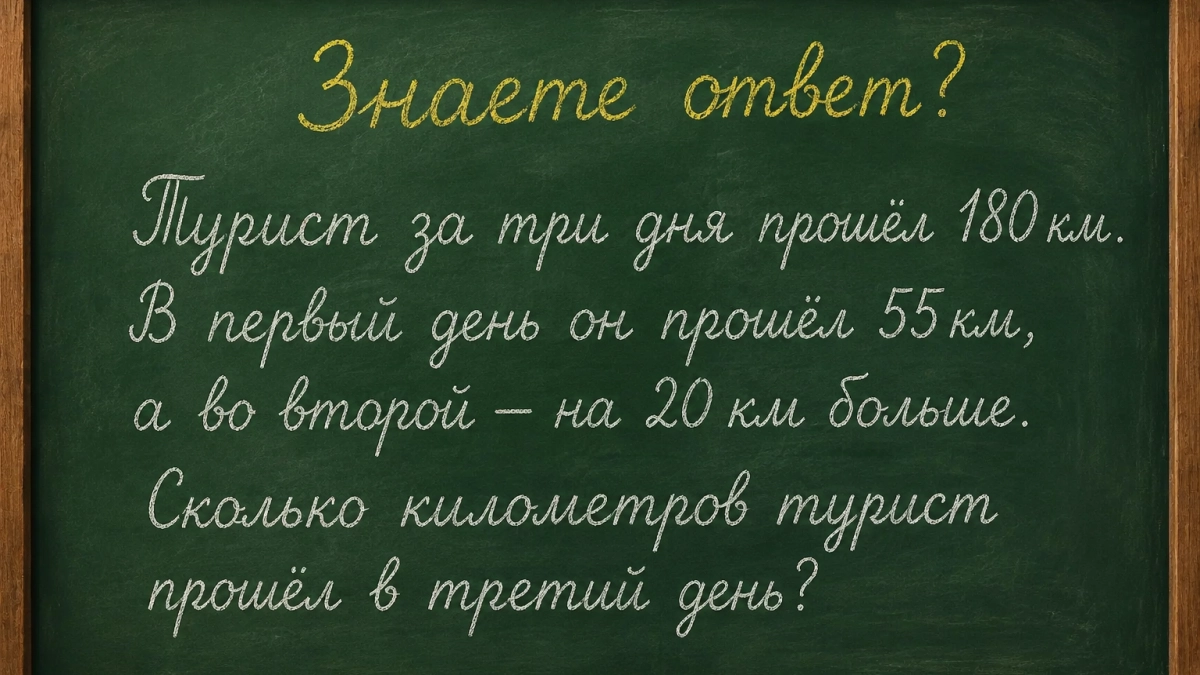 Решили эту задачу без калькулятора — значит, уроки математики прошли не зря: проверьте себя