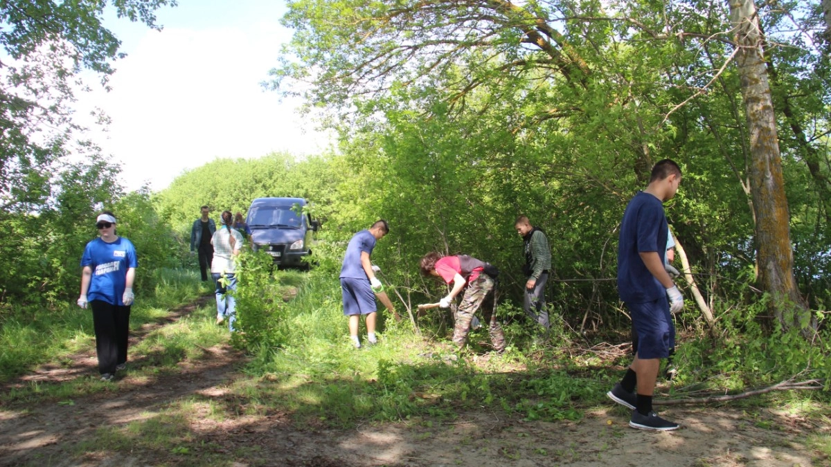 В Тамбовской области очистили от мусора более 100 километров берегов водоёмов