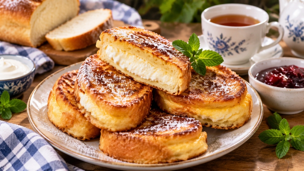 Беру пачку творога и батон — и жарю королевские гренки: вкуснее сырников и оладий