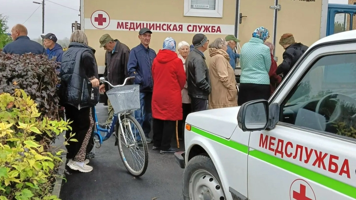 Более 100 жителей Саюкино прошли выездной медосмотр