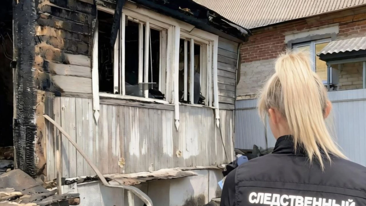 В селе Покрово-Пригородное под Тамбовом при пожаре погиб 66-летний мужчина
