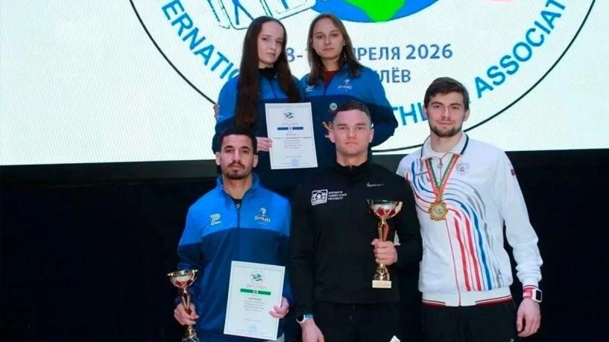 Аспирант Державинского университета Дмитрий Юдин выиграл Кубок мира по полиатлону