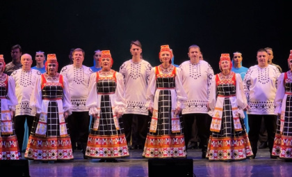 Ансамбль "Ивушка" представил в Тамбове программу ко Дню защитника Отечества